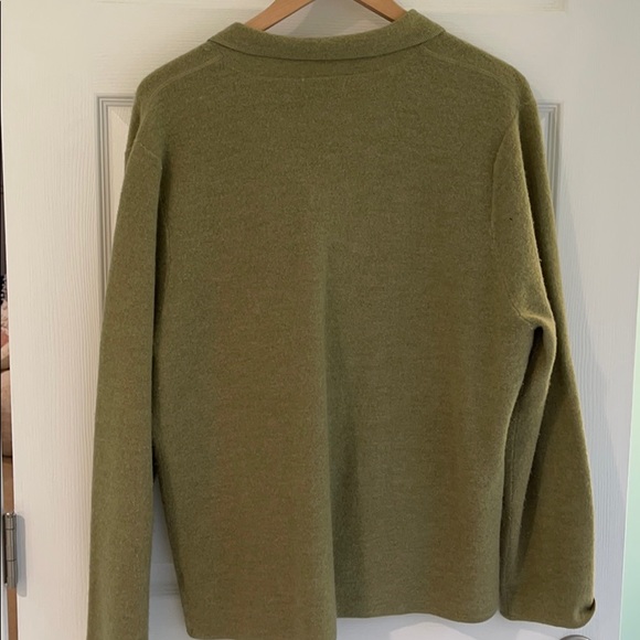 Wool green sweater - Picture 3 of 3